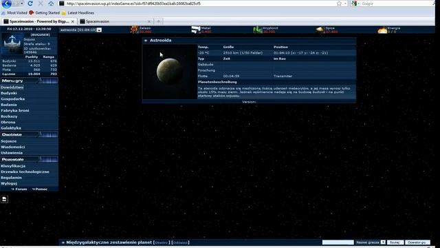spaceinvasion resourse bug - asteroid .avi смотреть онлайн