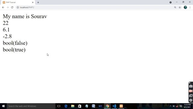 Data Types in PHP | PHP Tutorial #3 смотреть онлайн