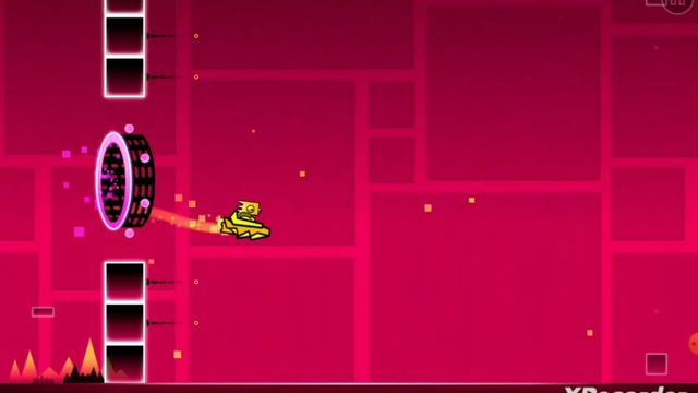 Как пройти этот Stereo Madness? (обучение в Geometry dash для новичков.) смотреть онлайн