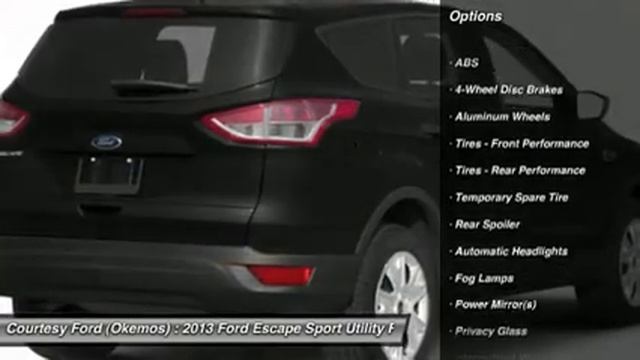 2013 FORD ESCAPE Okemos, MI 35408 смотреть онлайн