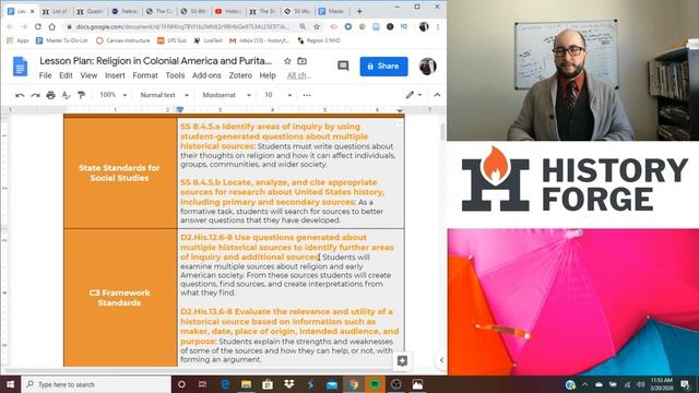 Social Studies Lesson Plan: Standards смотреть онлайн