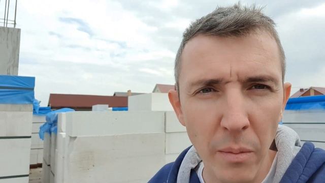 Кладка газобетонных блоков в два слоя | Строительство дома из газоблока смотреть онлайн