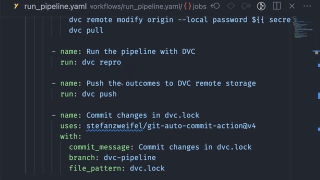 Automatically Rerun Modified Components of a Pipeline with DVC and GitHub actions (Part 2) смотреть онлайн