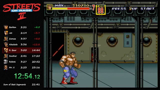 SOLO: Max Normal Speedrun 23:37 (Streets of Rage 2) смотреть онлайн