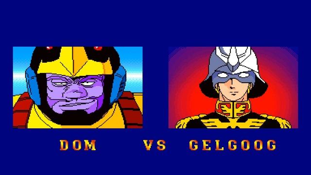 Mobile Suit Gundam-Kidou Senshi Gundam-MS-09 Dom -Arcade Playthrough смотреть онлайн