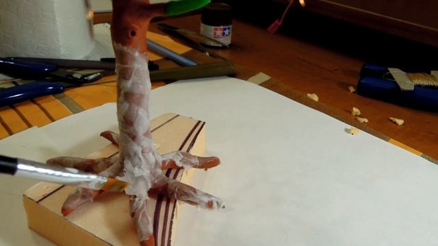 Как сделать дерево для диорамы|How to make a tree смотреть онлайн
