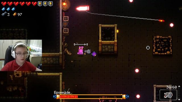 Стрим - Enter the gungeon #06: Новый апдейт farewell to arms смотреть онлайн