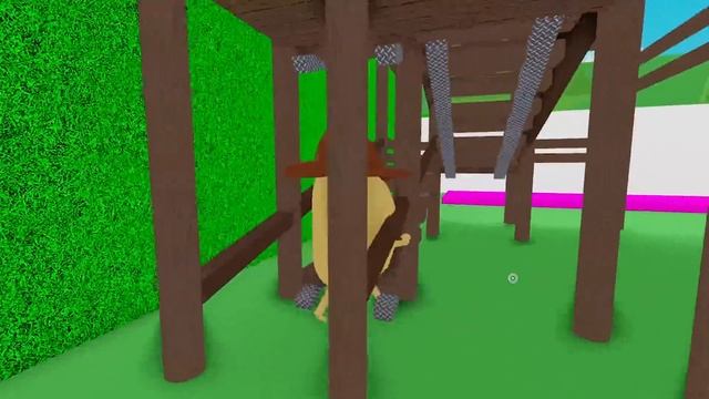 Что наделал Мистер П? Все в ШОКЕ у Свинок ПИГГИ в Роблокс! Новый город Piggy в Roblox как Адопт МИ смотреть онлайн