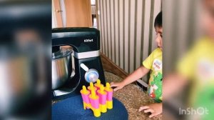 Мороженое из двух ингредиентов с помощью планетарного миксера Kitfort KT-1348