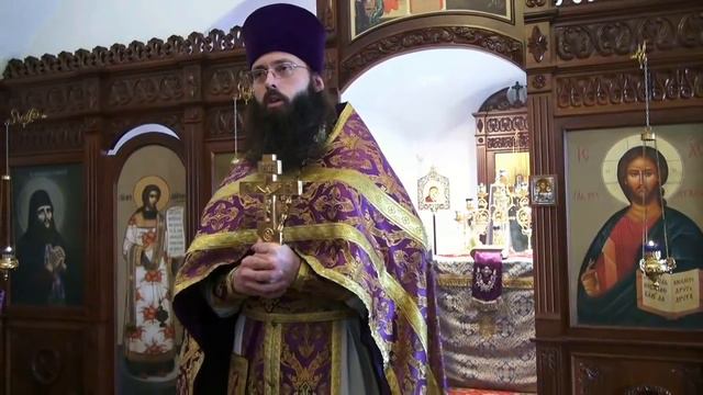 иерей Валерий Духанин.Проповедь во вторую неделю Великого поста.Благодать Божия в жизни людей