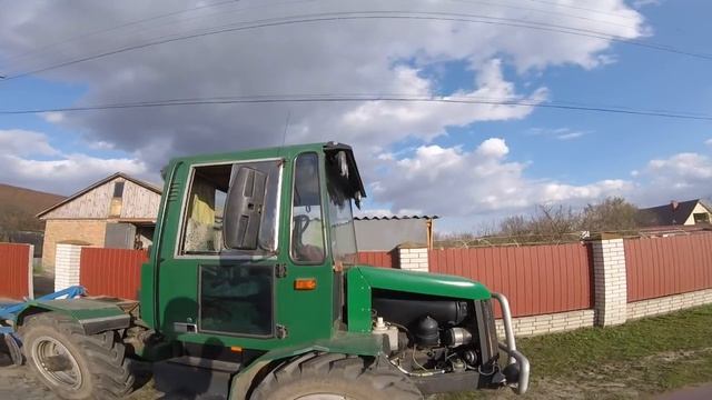 Обзор, Трактор самодельный переломка/ Homemade mini tractor смотреть онлайн