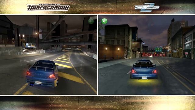 NFS Underground Vs. NFS Underground 2 (#MyRacing 2003-2004)