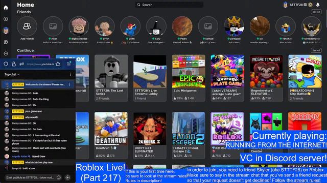 Roblox Live! (Part 217) смотреть онлайн