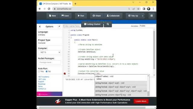 C# How to Parse Dates смотреть онлайн