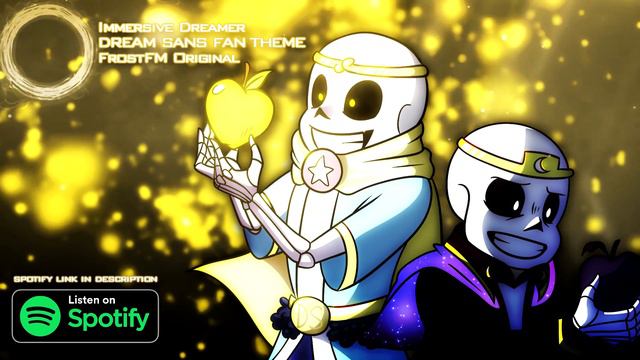 (1 Hour Extension) Undertale AU Dreamtale: Immersive Dreamer - Dream Sans Theme (FrostFM Original)