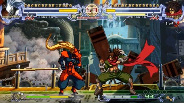 BlazBlue Calamity Trigger Portable Gameplay Part 2 смотреть онлайн