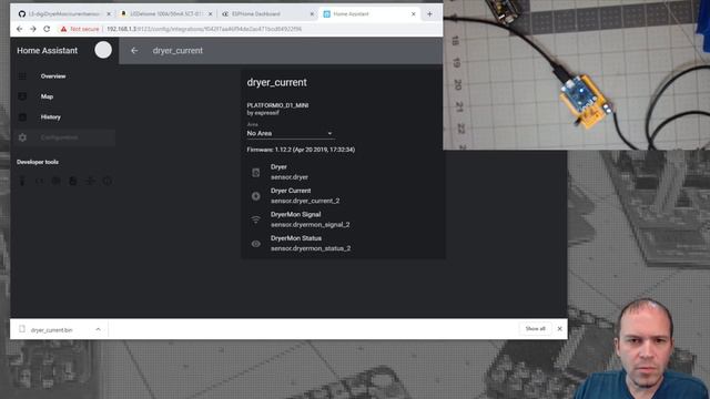 Power Monitoring, Dryer Notifications with ESPHome, and the Escam QF920 смотреть онлайн