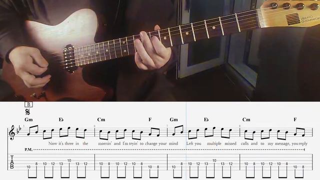 Why'd You Only Call Me When You're High? - Arctic Monkeys [ Guitar Playalong × TAB ] смотреть онлайн