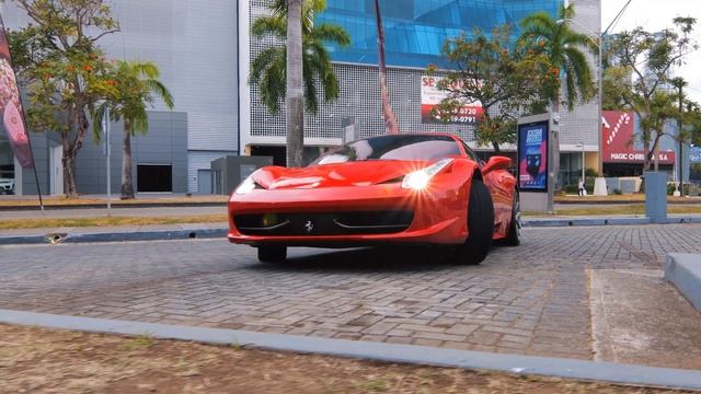 Ferrari Sunset - Ferrari 458 Italia (short) I 4K смотреть онлайн