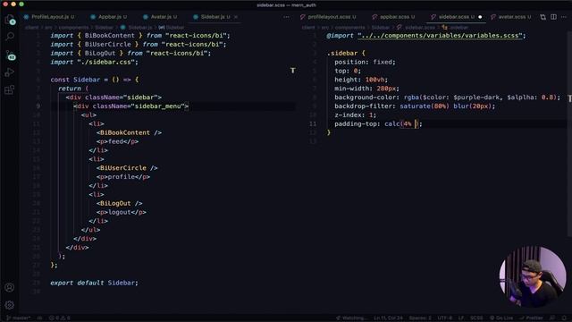 Full Stack MERN Authentication # 11 - Sidebar смотреть онлайн