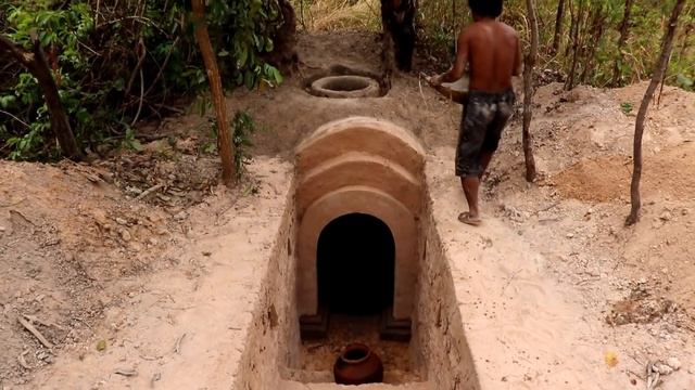 Building The Most Mysterious Hole Underground Swimming Pool смотреть онлайн