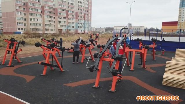 Стрит спорт кластер Ивново (street sport cluster Ivanovo) #IRONTIGERPRO 2018 смотреть онлайн