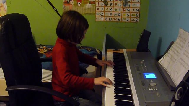Für Elise-on keyboard yamaha dgx 640 (piano+musette) смотреть онлайн