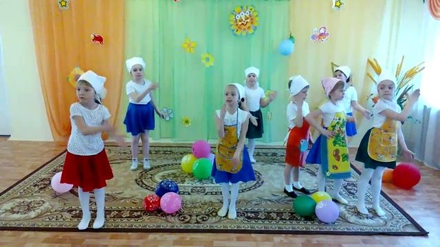 Группа "Ландыши", танец "Веселые поварята" смотреть онлайн