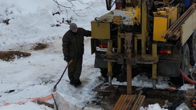 Бурение скважины внутри дома смотреть онлайн