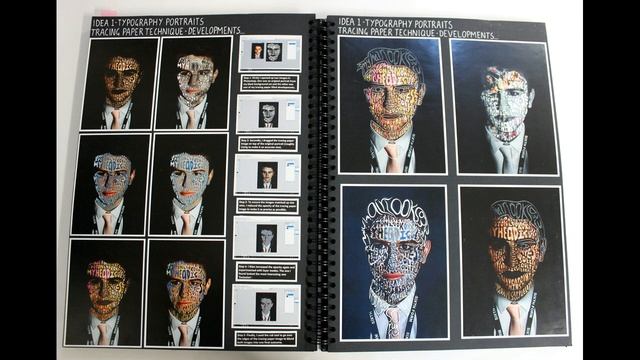 A-Level Photography- Personal Investigation - Graphic Portraiture смотреть онлайн