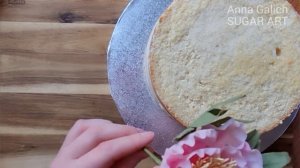 Хранение и Установка Сахарных Цветов из Мастики для Украшения Торта. Сахарная Фл