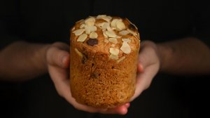 Миндально-Морковный Пасхальный Кулич! Вкусно, сочно, необычно!