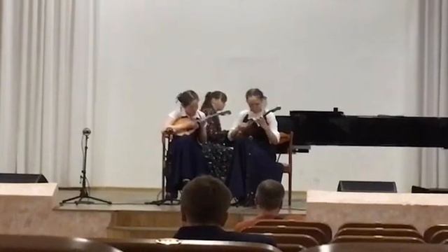 Дуэт домристов Степанова Алиса,Колосовая Яна. смотреть онлайн