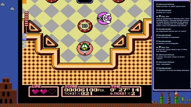 Tiny Toon Adventures 2: Trouble in Wackyland (Денди) - прохождение игры смотреть онлайн