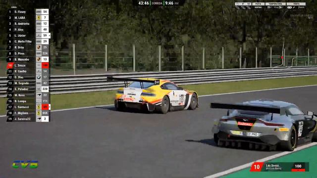 4FUN GT3 SPA Assetto Corsa Competizione - Liga CVB Corridas Virtuais Brasil смотреть онлайн