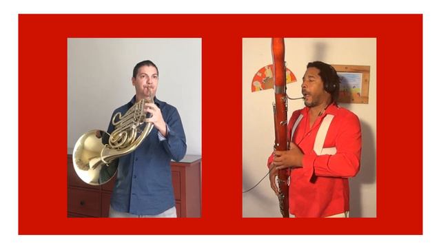Reynold Cárdenas & Ricardo Serrano. Dúo para trompa y fagot con tumbao. W.A.Mozart. Arr: R.Cárdenas смотреть онлайн