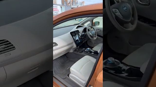 Nissan Leaf 2016 год 30 кВтч из Японии за 760000 рублей смотреть онлайн