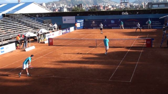 ATP Challenger Quito Lapentti,De Armas vs Diaz, Salamanca en dobles смотреть онлайн