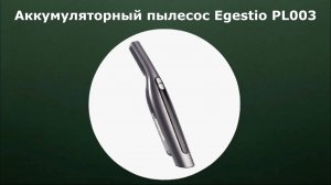 Аккумуляторный пылесос Egestio PL003