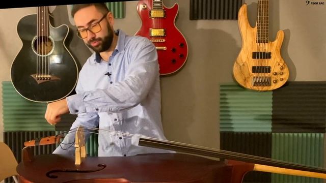 Меняем струны на контрабасе смотреть онлайн