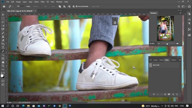Easy Way to Change Shoes Color in Photoshop смотреть онлайн