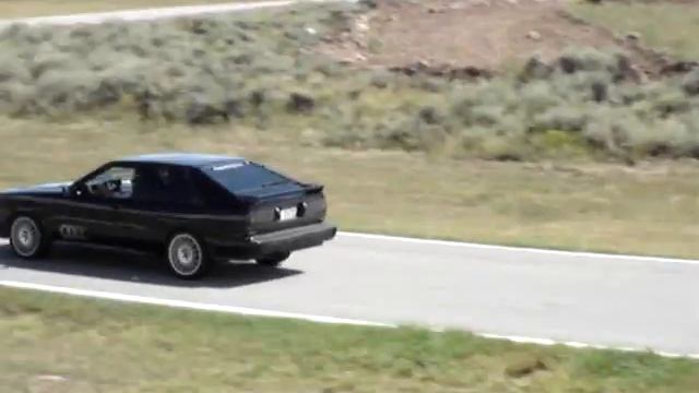 Two Audi UR-Quattro's on Track, 8/2008 смотреть онлайн