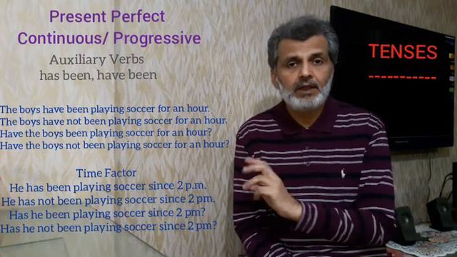 English Tenses Part 4, Perfect Continuous/Progressive Tenses смотреть онлайн