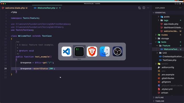 #43 Basic Testing | Laravel 9 Essentials | Laravel 9 Tutorial смотреть онлайн