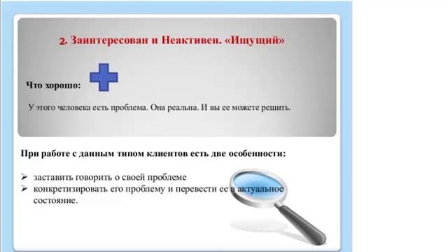Типы клиентов-женщин и успех в продажах. смотреть онлайн