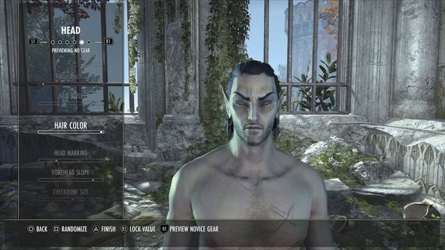 ESO Character Creation | Rugged Male Dark Elf смотреть онлайн