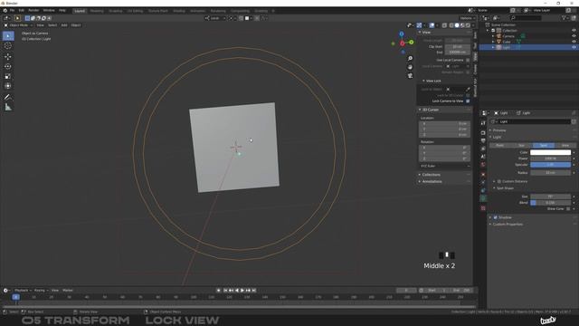 C4D TO B3D | Blender Object TRANSFORM — Lock View смотреть онлайн