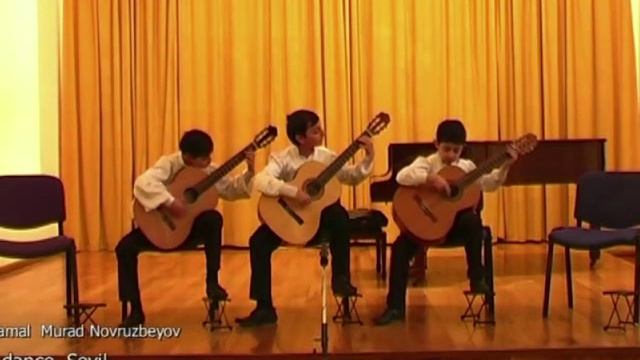 Classical Guitar - Fikret Amirov - dance Sevil смотреть онлайн