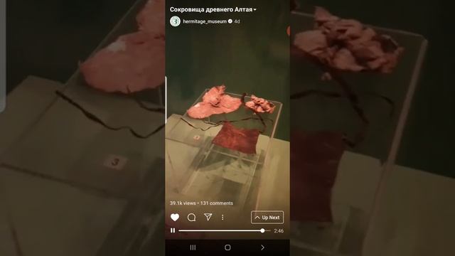 Сокровища древнего Алтая. Рассказывает Мария Митина. Прямые эфиры Эрмитажа. смотреть онлайн