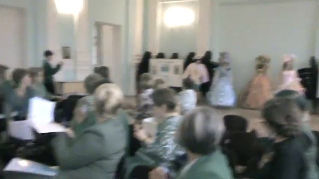 Семинар - выход живых костюмов